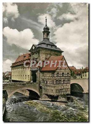 Bamberg - Altes Rathaus — editor Tillig, Bamberg, número de série B 1/202