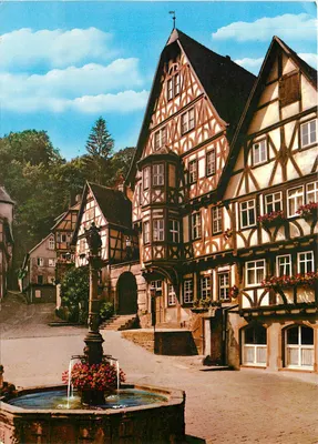 MILTENBERG am Main — Piazza Histórica — Verlag u. Herst. Schöning, Miltenberg