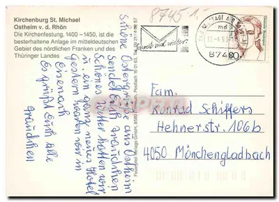 Kirchenburg St. Michael — Ostheim Rhön — wydawca Feuerlein Verlags GmbH — Rewers