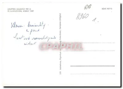 Kempten (Allgäu) St. Lorenz — barokowy kościół, bogato zdobiony wnętrze — Photo-Foto-Verlag (Allgäu) — Rewers