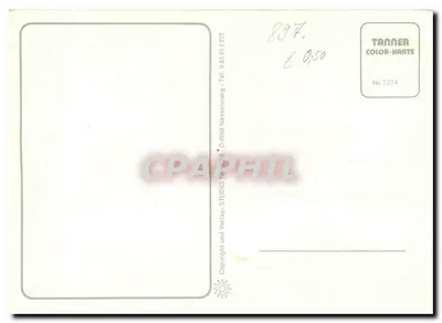 Oberallgäu — gastlich-liebenswert — TANNER COLOR-HARTE Nr. 7274 — Verso