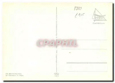 La Breitachklamm — Zamarznięte wąwozy z wodopadami — Bodan, nr 1144/3 — Rewers