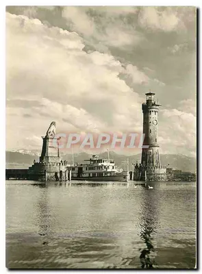 Lindau-Bodensee — Hafeneinfahrt — Bildverlag Lindau (B)