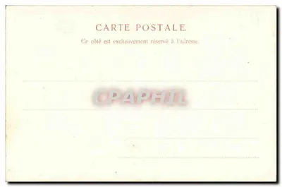 Guérande, A Colegiata de São Aubin — editor A. Thuret, Nantes — Verso
