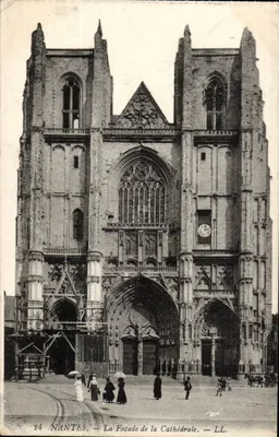 NANTES — A Fachada da Catedral — LL. n°24