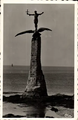 Saint-Nazaire (L.-Inf.) — O Monumento aos Americanos — editor Cim