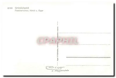 Grindelwald — Fiescherhörner, Hörnli i Eiger — Thor & Gyger — Rewers