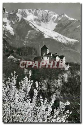 Schloss Vaduz — Principado do Liechtenstein com Falknis (2566 m) — Verlag Papeterie Thöny, Vaduz