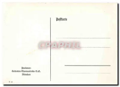 Salvator — Historia Salvatora — Paulanerbräu München — Rewers