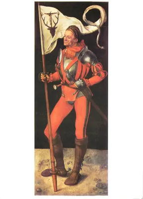 Albrecht Dürer — 'Paumgartner-Altar' — São Eustáquio — Bayerische Staatsgemäldesammlungen München