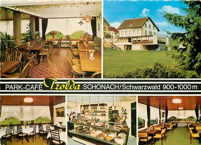 Park-Café Trolda — Schonach/Schwarzwald 900-1000 m — Cekade