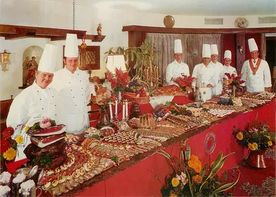 Cozinha — Buffet de Natal — Kurhotel Mitteltal, Baierbronn-Mittelwald