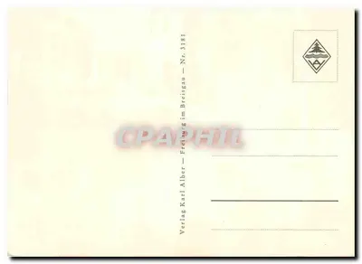 Baden-Baden / Trinkhalle — Wandelhalle — editor Verlag Karl Alber, n° 3181 — Verso