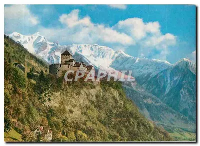Castelo de Vaduz — residência do príncipe herdeiro — Foto Baron v. Fatz-Fein, Vaduz