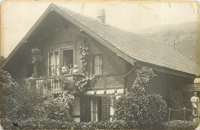 Casa com varanda — KH DIEPKS Malergeschäft — editor desconhecido