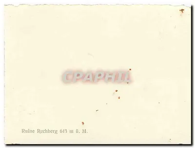 Ruina Rechberg — 643 m n.p.m. — Rewers