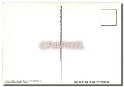 Cranford — lokomotywa parowa — Steamtown Railway Mission Ltd — Rewers