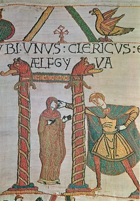 Bayeux — Tapeçaria da Rainha Matilde — O personagem misterioso de Aelfgyve