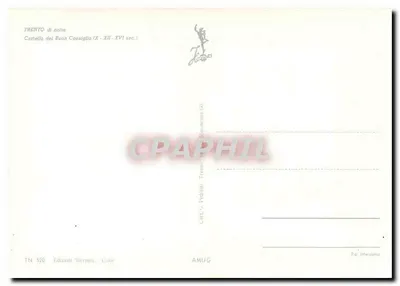 Castello del Buon Consiglio — Trento — Edizioni Hermes, Cador — Verso