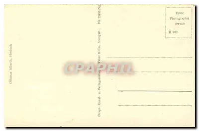 Heubach v. Nägeleberg — widok z lotu — Otto A. Weber & Co., Stuttgart — Rewers