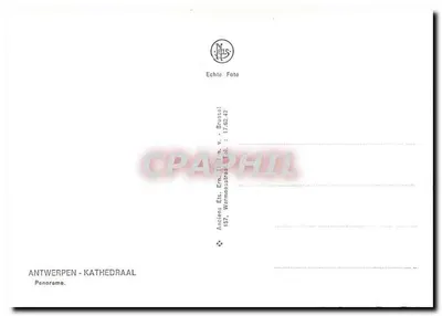 Antwerpen — Katedra — Panorama — N. JELS — Rewers