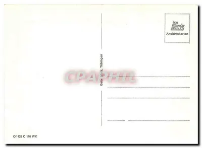 Größe aus dem Schwarzwald — carta postal ilustrada — Metz Ansichtskarten — Verso