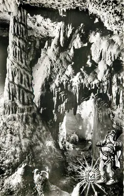 Erdmannshöhle bei Hasel / Baden (7861) — carta postal fotográfica — Gebr. M. Letz, Übingen