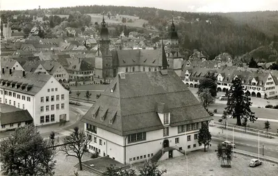 Freudenstadt — Vista do Marktplatz — FOTOREPRINT Verlag A. Moathe, Würzburg