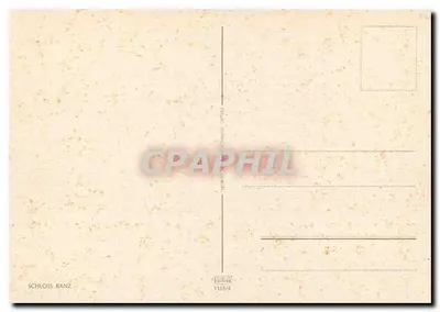 Schloss Banz — castelo barroco em colina — editor Kallfeld, n° 1185/4 — Verso