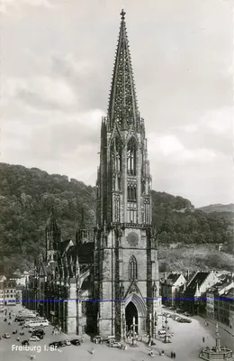 Freiburg i. Br. — Catedral de Nossa Senhora — Verlag Karl Albert, n° 1164