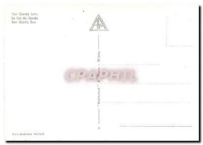 Lago di Garda — vista panorâmica — A. Preila Milano, n°3 — Verso