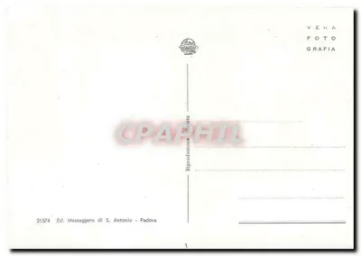 Padoue - Bazylika Świętego - Ołtarz Świętego — Wydawca Messaggero di S. Antonio, n° 21574 — Rewers