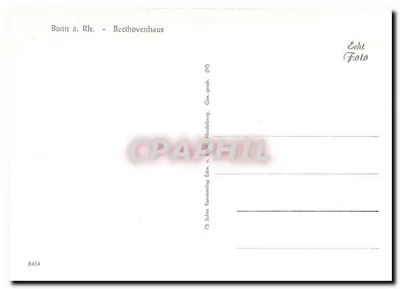 Bonn a. Rh. - Dom Beethovena — CPAPHIL, n° 8454 — Rewers