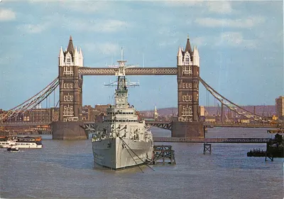 H.M.S. Belfast — cruzador da classe Southampton — Arthur Dixon