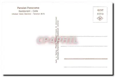Partenkirchen — Vista panorâmica — Pension Panorama — Verso