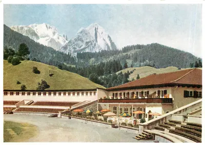 Hôtel-Café-Restaurant Olympiahuis — Skistadion Garmisch-Partenkirchen — A. Nadl