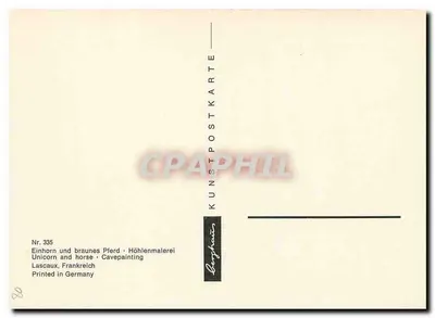 Lascaux — Muurtekeningen — Uitgever Bayphaus, n° 335 — Achterkant