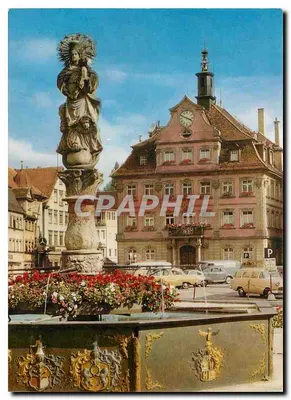 Schwäbisch Gmünd — Marktplatz — Gebr. Mitz Tübingen, n° 657/126