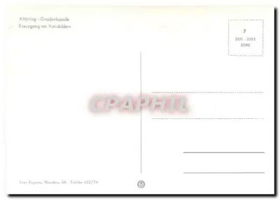 Altötting - Gnodenkapelle — Kreuzgang mit Votivbildern — Aero-Express, München, 58 — Rewers