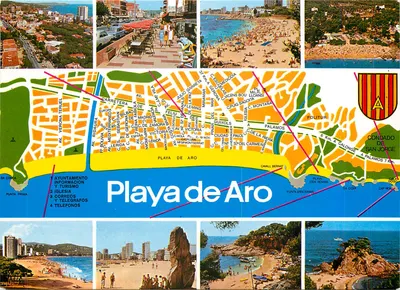 Praia de Aro — Costa Brava — Editor Campaña-Hug-Feran