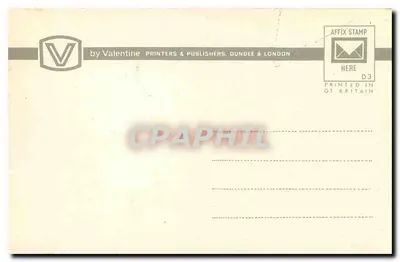 O canto sudeste da Inglaterra — carte postale illustrée — Valentine Printers & Publishers — Verso