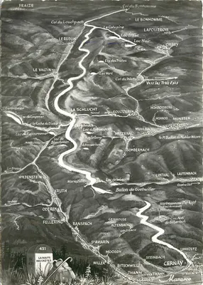 Rodovia das Crêtes — de Cernay ao Col Bonhomme — Editor de Arte Marasco, 65