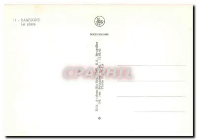 Bastogne — A praça — Anciens Ets. Ecr. Phil. S.A., Bruxelas — Verso