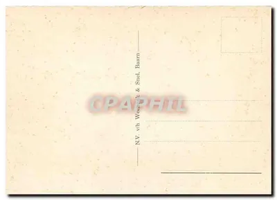 Zeeland — carta turística ilustrada — NV. vh Weenink & Snel, Baarn — Verso