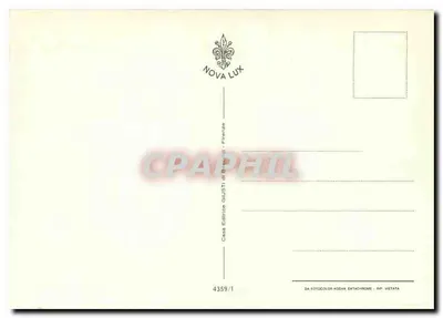 Toscana — Carta postal ilustrada com brasões — editada por Nova Lux — Verso