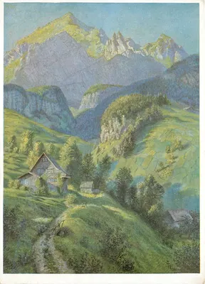 Paisagem montanhosa — Ludwig Varnning, Berlim — Bild 64/LX
