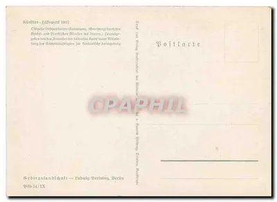 Paisagem montanhosa — Ludwig Varnning, Berlim — Bild 64/LX — Verso