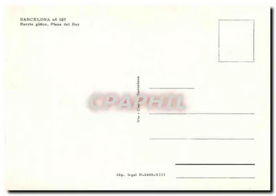 Barcelonę — Barrio Gòtic, Plaza del Rey — n° 027 — Rewers