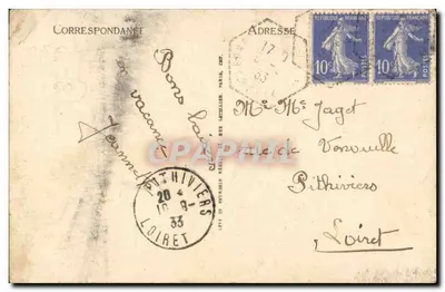O Mont-Saint-Michel — Lado Leste — LL. — n° 189 — Verso