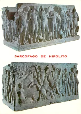 Sarcófago de Hipólito — Costa Dorada, Tarragona — Fim do IIº século d.C.